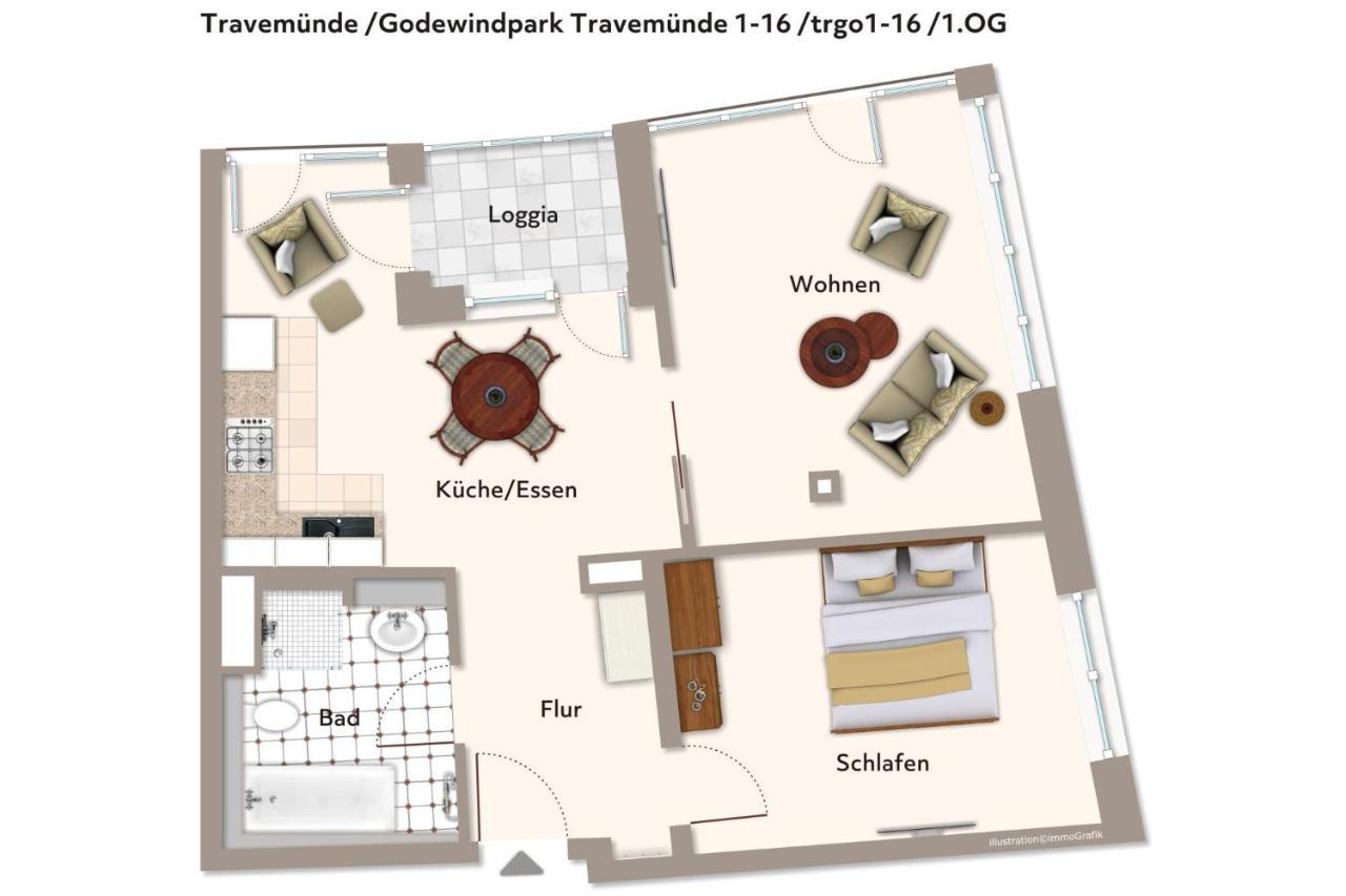 Godewindpark Travemünde Godewindpark Travemünde 1-16 *
